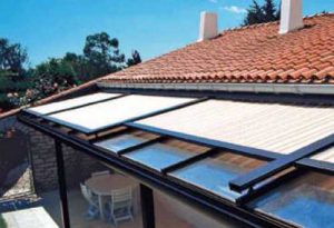 store pour toiture veranda sur mesure